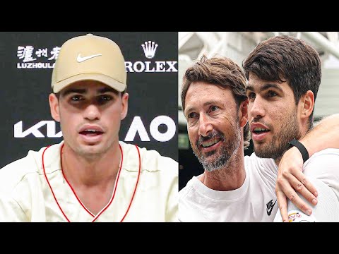 Alcaraz Explains What Happened with Juan Carlos Ferrero & Why They Split | Australian Open 2026