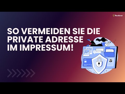 Private Adresse im Impressum vermeiden – ladungsfähige Adresse mieten & Privatsphäre schützen