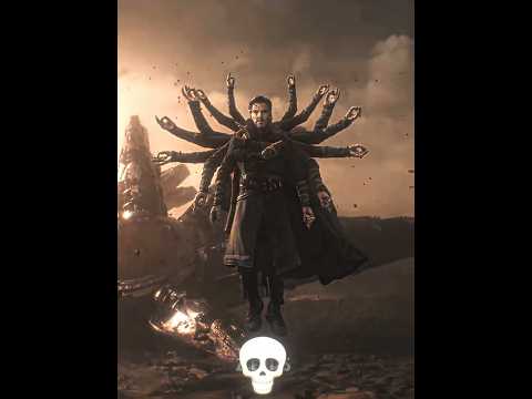 DOCTOR STRANGE COOKED THANOS IN THIS SCENE #marvel #doctorstrange