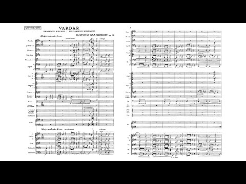 Pancho Vladigerov -  Bulgarian Rhapsody 'Vardar', Op. 16 (Audio + Full Score)