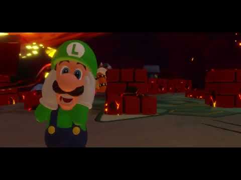 When I finally beat mega dragon bowser