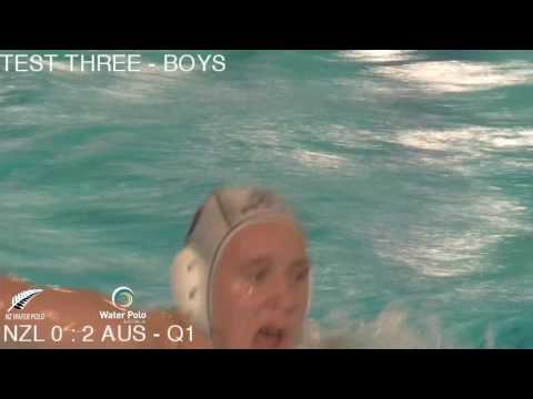 Trans Tasman Test Series,  July 2016, New Zealand Australia 2000 V New Zealand 2000 Cap Blue 10 (Full game, entry after first AUS kickout)