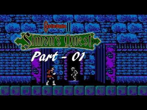 Let's Play Castlevania II: Simon's Quest - Part 01: The Quest Begins