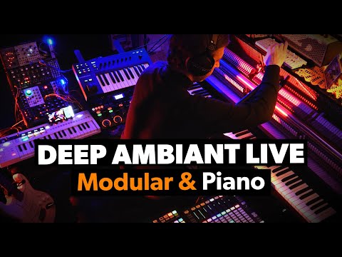 Deep Night Session: Hybrid Modular Synth & Acoustic Piano Live Performance