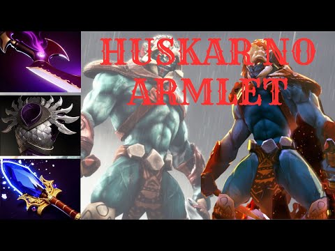 DOTA 2: HUSKAR NO ARMLET OF MORDIGGAN - NORMAL DAY AT SEA SERVER (CRUSADER III)