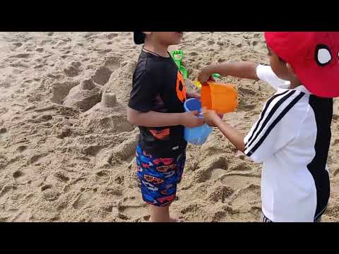 #DakshRathi at Beach with friends(3)