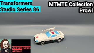Chuck's Reviews Transformers Studio Series 86 MTMTE Collection Prowl