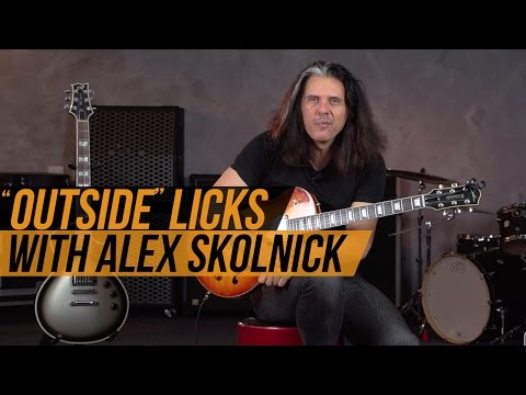 Alex Skolnick Jazz Lesson - "Outside Licks"