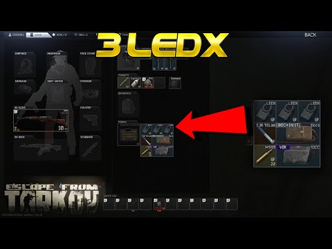 Escape From Tarkov - I GOT 3 LEDX IN ONE RAID? (TARKOV PRIME O-o) (12.9)