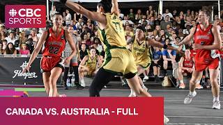 FIBA 3x3 Basketball Women's Series Poitiers final: Canada vs. Australia