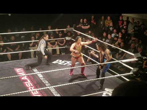 Meiko Satomura vs Nicole Savoy - Defy 30.11.2019 Progress Woman's Title Match