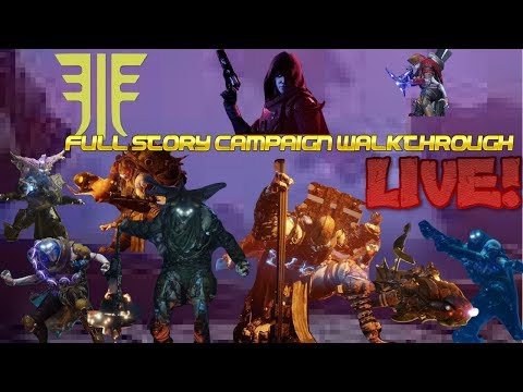 Destiny 2 Forsaken campaign walkthrough [LIVE] Part 1