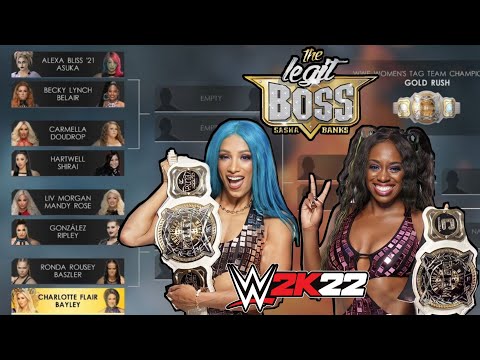 WWE 2K22 TOURNAMENT FOR THE WWE WOMENS TAG TEAM CHAMPION | FIRST ROUND