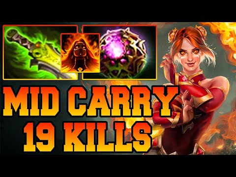 Lina Dota 2 Mid Carry Build Pro Gameplay Guide 7.33