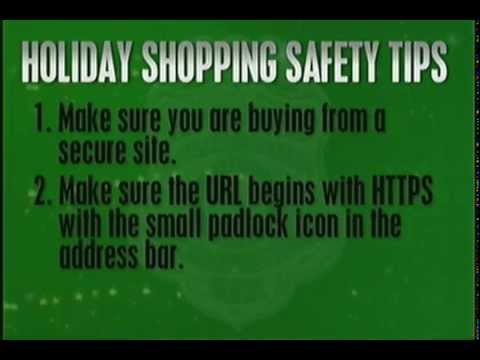 Holiday Shopping Safety Tips