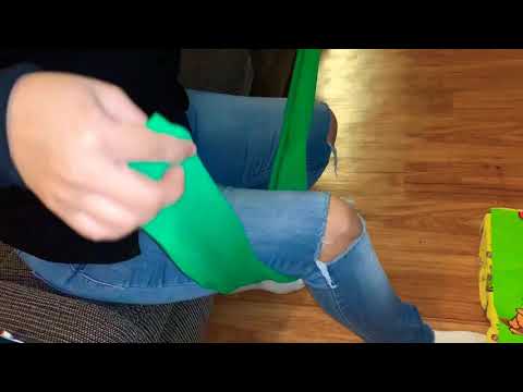 How to retie head wrap bows