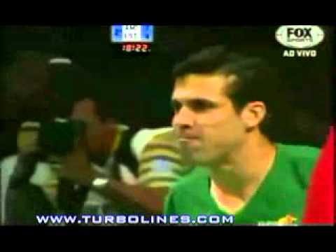 Awesome spinning backheel soccer goal new