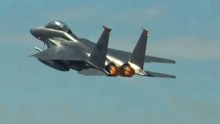 Fighter Jets Takeoff • Nellis AFB (2022)