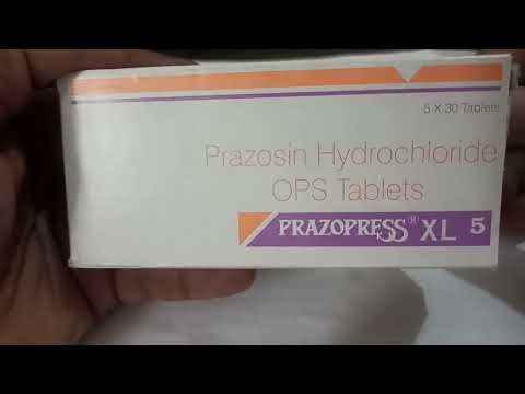 Prazopress Xl Hydrochloride Tablets, 5 mg