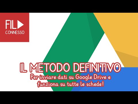 Il metodo DEFINITIVO per inviare dati su Google Drive SENZA IFTTT e senza API!