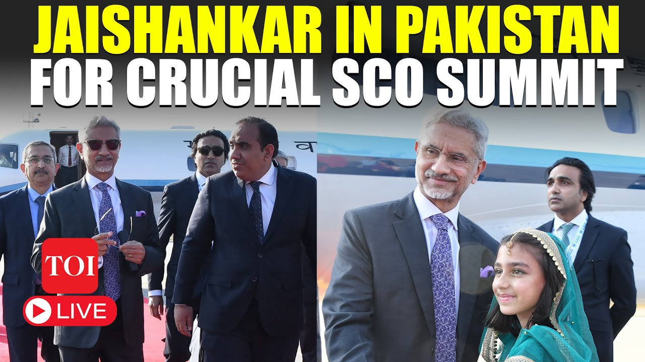 Jaishankar In Islamabad For SCO Summit; First Indian FM To Visit Pakistan In 9 Years