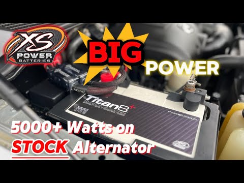 XS Power Titan 8+ Direct Fit | The ULTIMATE Lithium Battery For UNDER The Hood! SAFE #xspower #bass