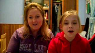 me and my mom singing jesus take the wheel by carrie underwood.avi