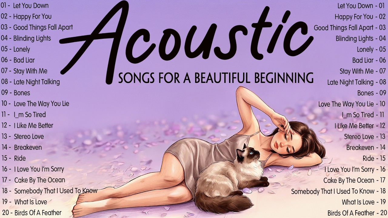 Soft Acoustic Songs with Lyrics 2026 ☀️ Acoustic 2026 New Songs for a Beautiful Beginning