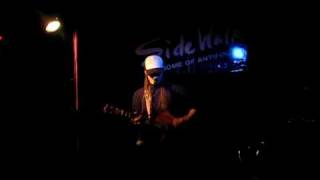 Tara Hack does a John Mayer/Tom Petty mix at Sidewalk Cafe Ave. A,  East Village NYC