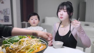 처음 먹은 동태찌개에 못 참고 2년만에 소주마시는 일본인아내..
