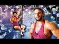 BODYBUILDER tries POLE DANCING