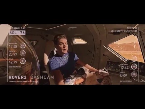 The Martian - Hot Stuff clip