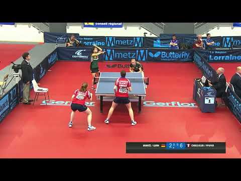 2014 French Junior & Cadet Open - Junior Girls Doubles Semi-Final
