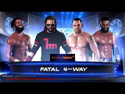 Fatal 4 Way- WWE 2k18 My Career #13