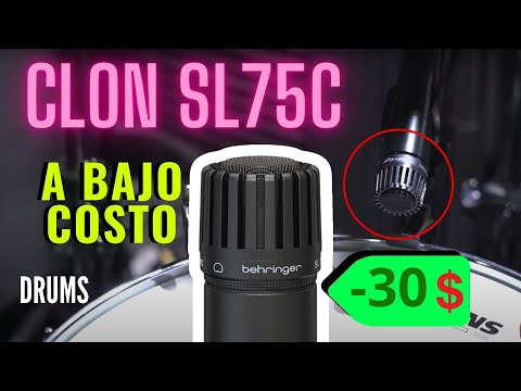GRABACION DE BATERIA CON MICROFONOS LOW COST - LA CAPTACION MAS ECONOMICA DEL MERCADO PARA BATERIA