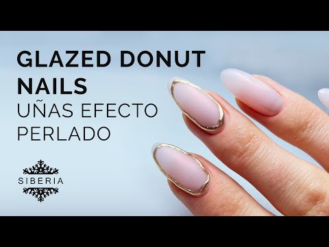 GLAZED DONUT NAILS paso a paso 💅 uñas de gel