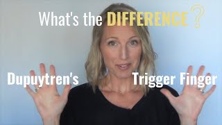 Trigger finger versus Dupuytren&#39;s contracture: WHAT&#39;S THE DIFFERENCE?