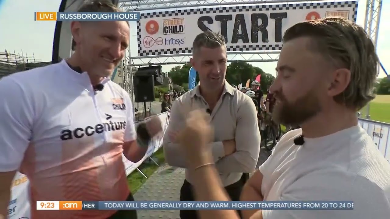 Will Greenwood and Rob Kearney Live Interview on Ireland AM  - The Big Ride 2025