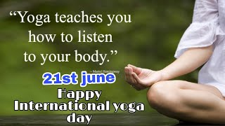 International yoga day/International yoga day status/International yoga day 2022/#yoga / 21st june