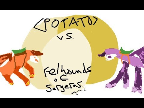 Potato vs Mythic Felhounds of Sargeras - Holy Priest PoV