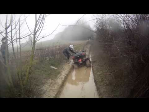 Randonnée des quadeurs du bassin minier 24.01.2016