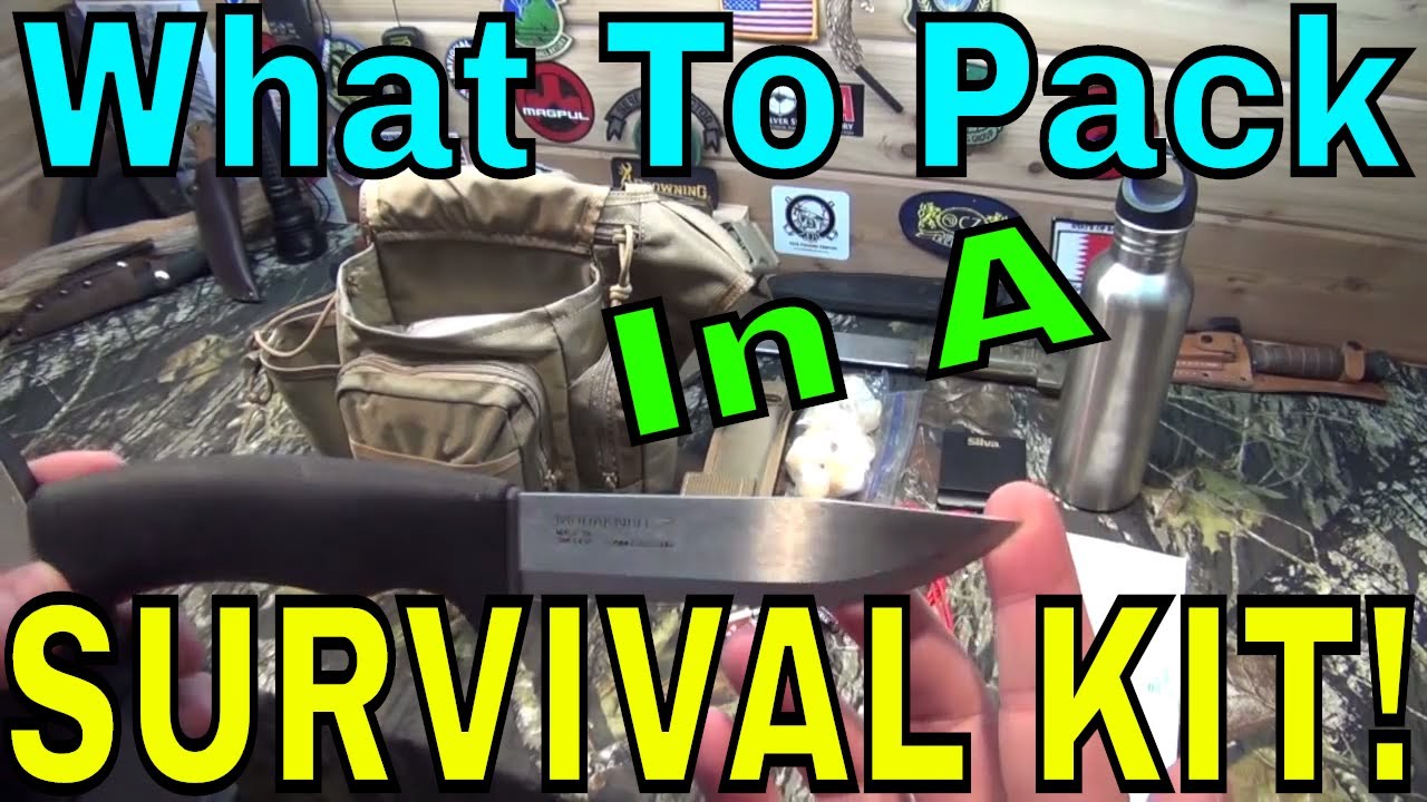 What To Pack In A Survival Kit