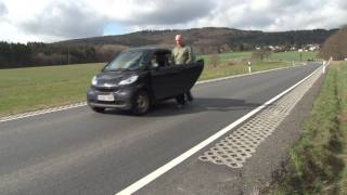 Butzbach: Auto rollt Berg hinauf