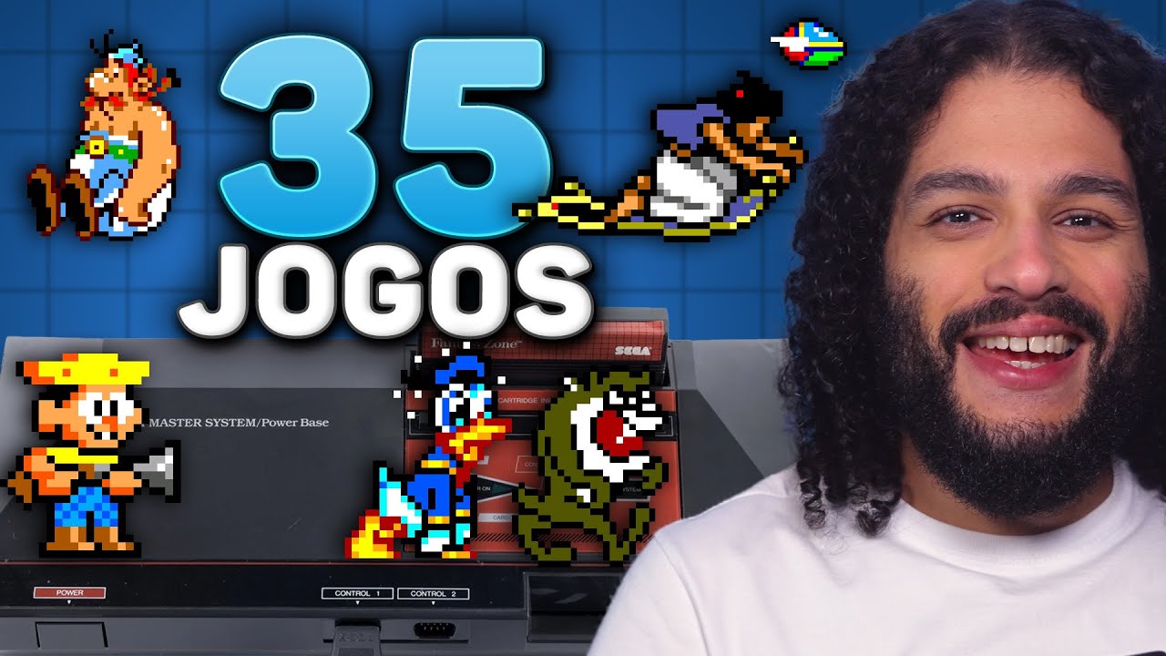 35 CLÁSSICOS e ESQUECIDOS do MASTER SYSTEM para conhecer ou fugir