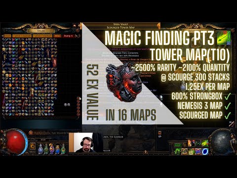 Magic Finding Tower Map(T10) pt3 Preparation & Results (9-10ex per hour)