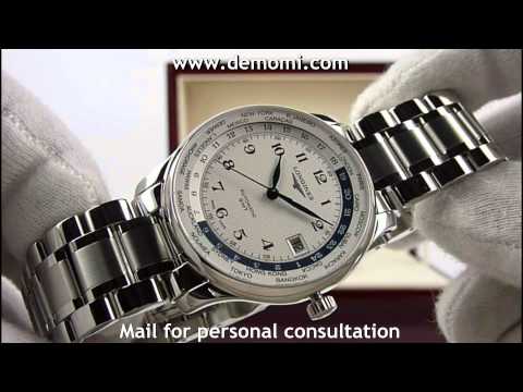 L2.631.4.70.6  Longines Master Collection  GMT world time steel 26314706