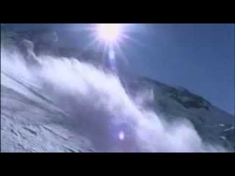 Fritz Strobl snowboarding Chamonix France 2010