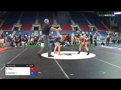 2018 USMC-USAW Cadet & Junior Women FS Nationals/Junior Women 112 Round Of 64 - Kylie Titus (CA) V