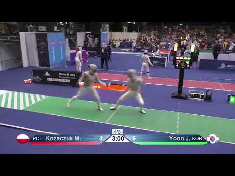 World Championships 2023 - L64 - Malgorzata Kozaczuk POL v Yoon Jisu KOR