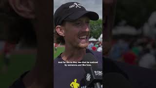 Race walker Evan Dunfee shares his gratitude for his supporters